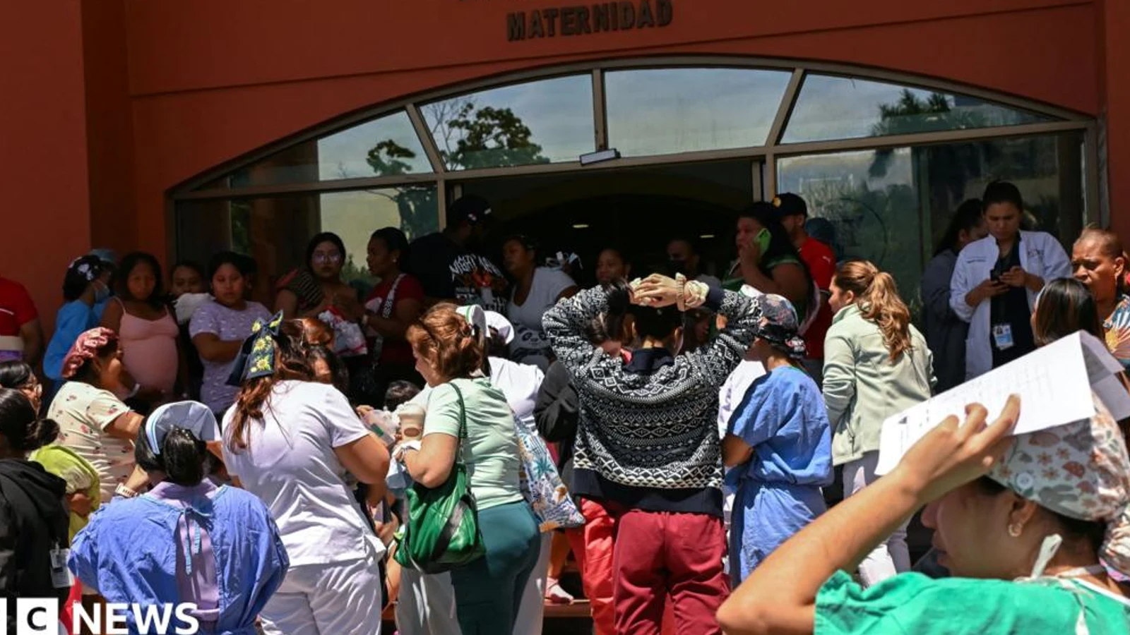 TheNews100 Desk: scene related to Powerful magnitude 7.7 earthquake hits Panama, damaging buildings