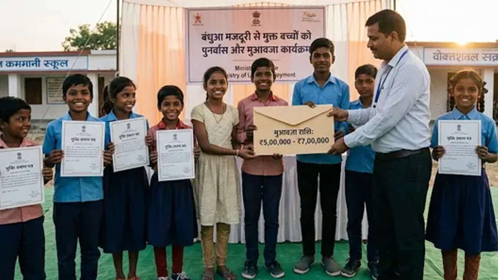 बंधुआ मजदूरी से मुक्त बच्चों को मिलेगा 5 से 7 लाख मुआवजा, पुनर्वास प्रक्रिया होगी सरल