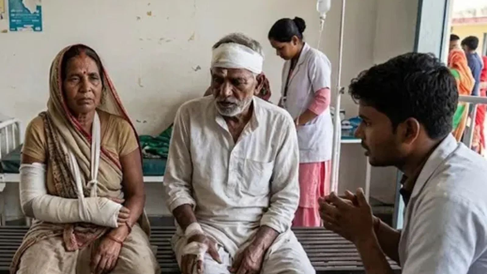 द न्यूज़ 100 डेस्क: देवरिया में रुपये के विवाद में कलयुगी बेटे और बहू ने माता से जुड़ा समाचार चित्र