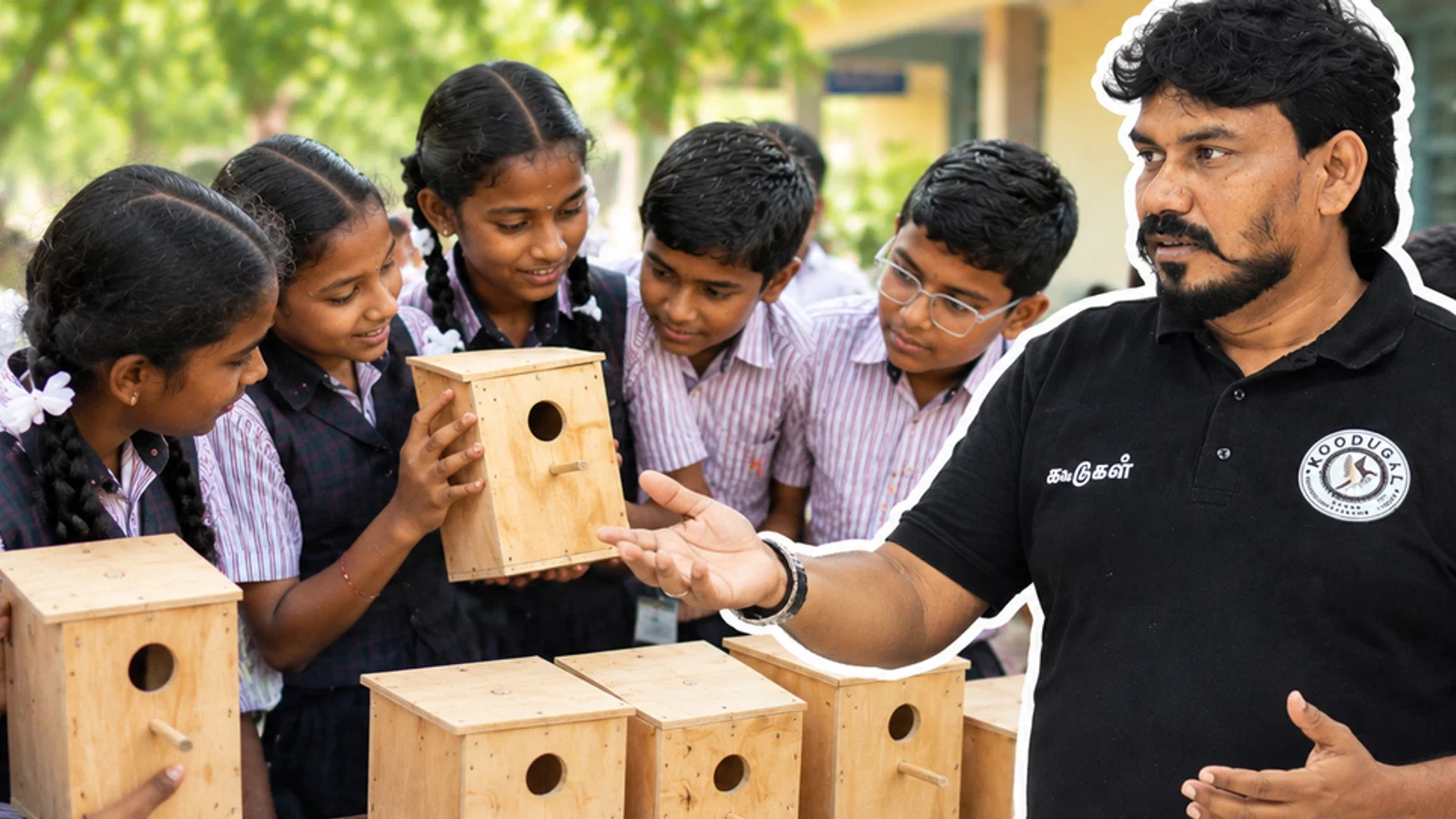 ‘Don’t Start With a Nest Box’: How One Man Is Helping 80+ Schools Bring Back Sparrows