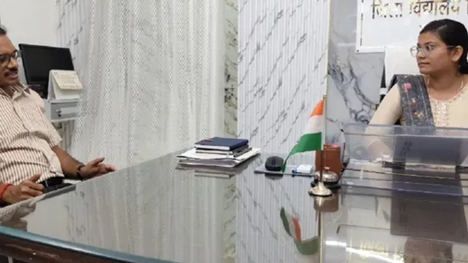 एक दिन की DIOS बनीं अवि ने जाना शिक्षा का हाल, छात्राओं की सुरक्षा को लेकर क्या बोलीं?