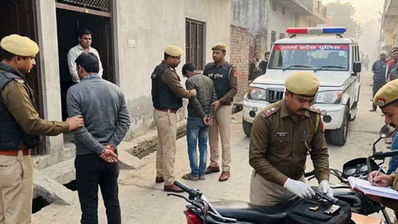 द न्यूज़ 100 डेस्क: हापुड़ में अवैध हथियारों पर पुलिस का शिकंजा, 14 आरोपी गिरफ्तार; मददगारों को भी नहीं मिलेगी राहत से जुड़ा समाचार चित्र