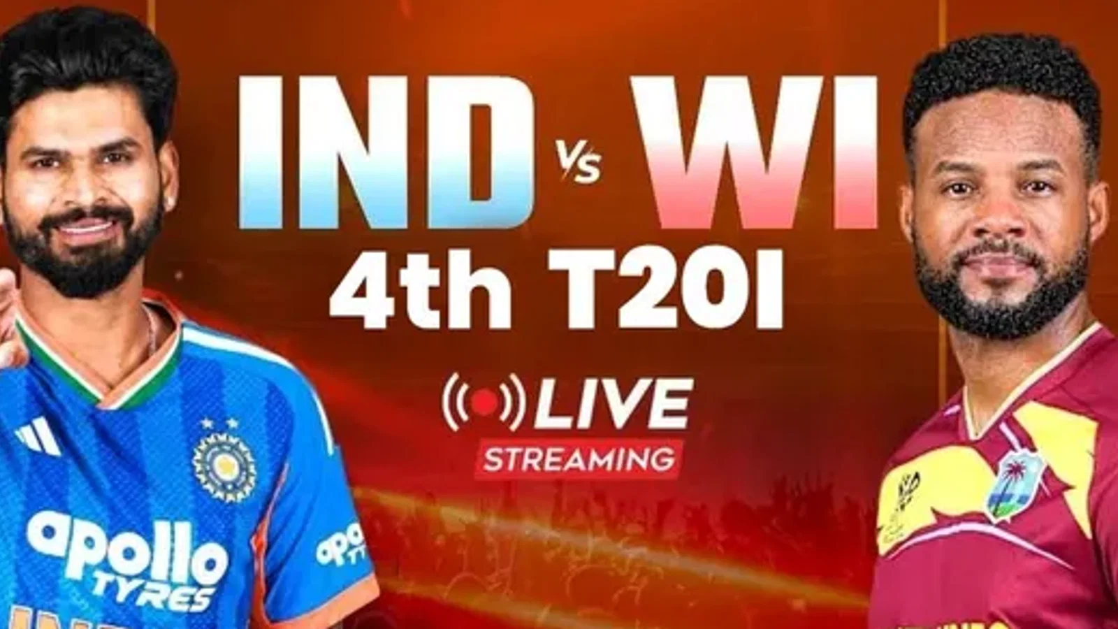 द न्यूज़ 100 डेस्क: IND vs WI Live Streaming से जुड़ा समाचार चित्र