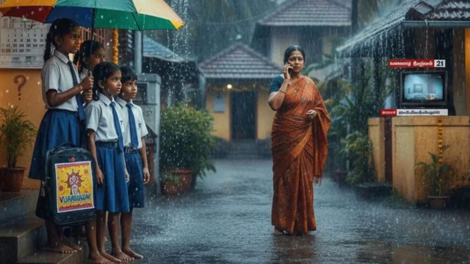कल आसमान से बरसेगी आफत, 6 जिलों में भारी बारिश की चेतावनी, क्या 21 अक्टूबर को स्कूलों में छुट्टी रहेगी?
