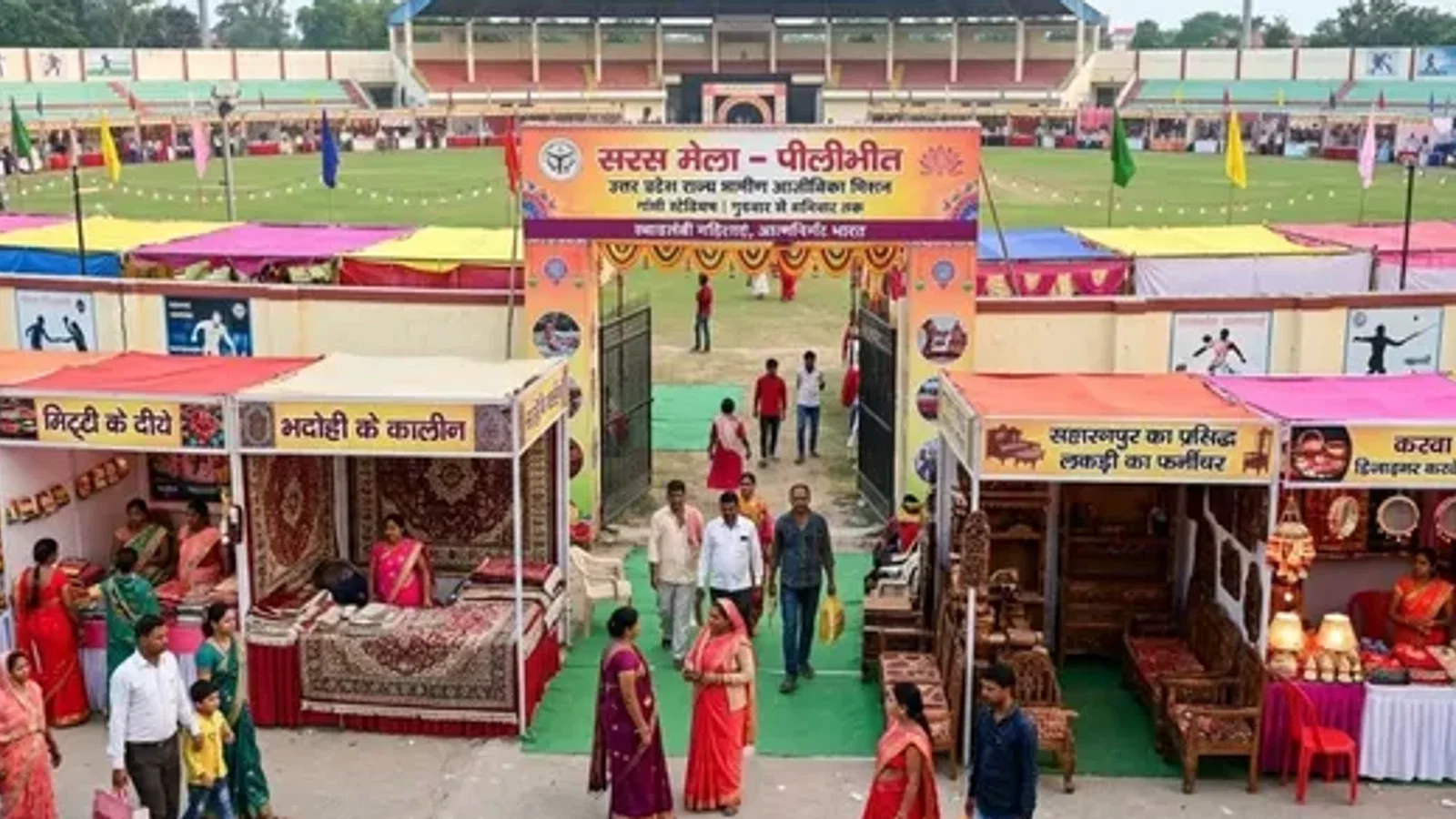करवा चौथ के लिए मिलेंगे स्पेशल डिजाइनर करवे, पीलीभीत के सरल मेले में सजेगा स्वदेशी उत्पादों का बाजार