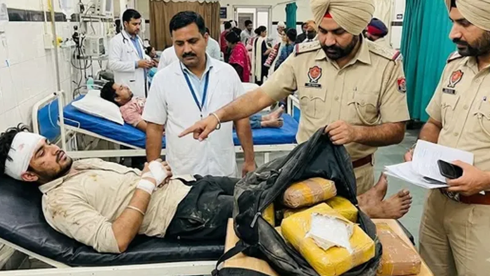 लुधियाना: सड़क हादसे में घायल युवक पहुंचा अस्पताल, तलाशी के दौरान बैग से बरामद के संबंध में नया अपडेट पौने 4 किलो हेरोइन; गिरफ्तार