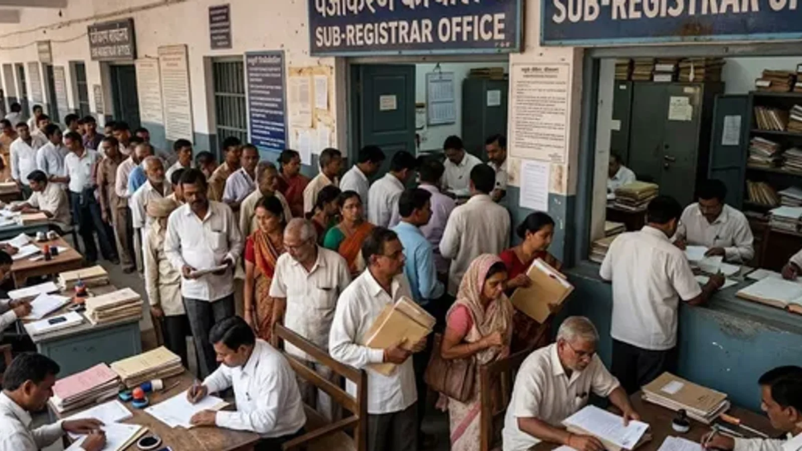 नवरात्र में भर रही सरकार की तिजोरी, लखनऊ में 24 घंटे में रजिस्ट्री से इकट्ठा हुआ 6.40 करोड़ का राजस्व