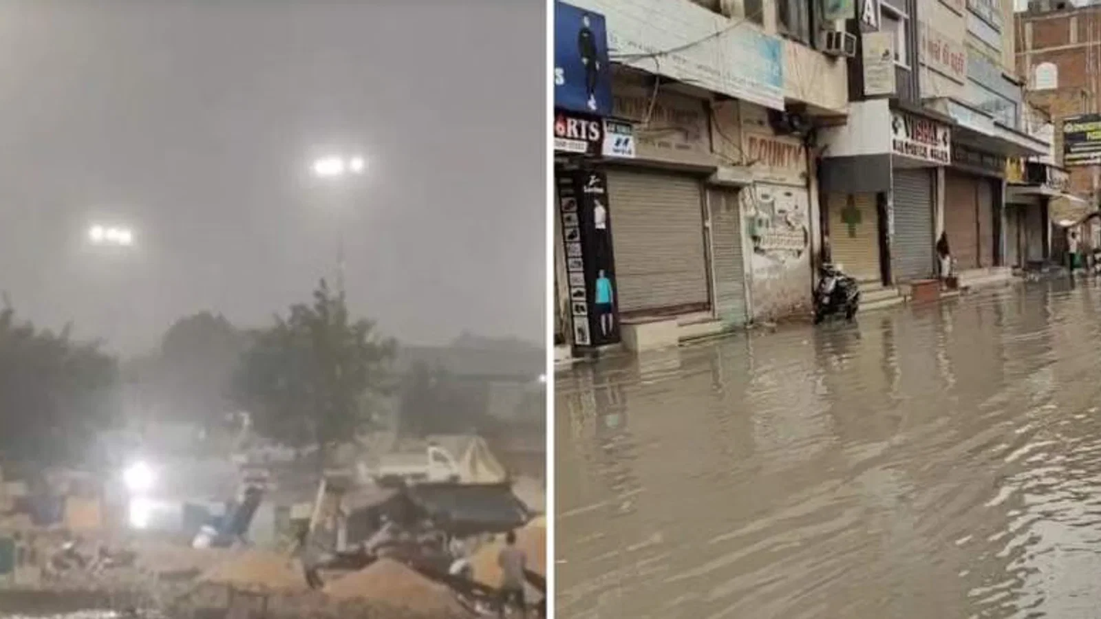 पंजाब और ट्राईसिटी में बदला मौसम: बारिश से ठंड की दस्तक, किसानों की बढ़ी चिंता; अबोहर में सड़कों पर भरा पानी
