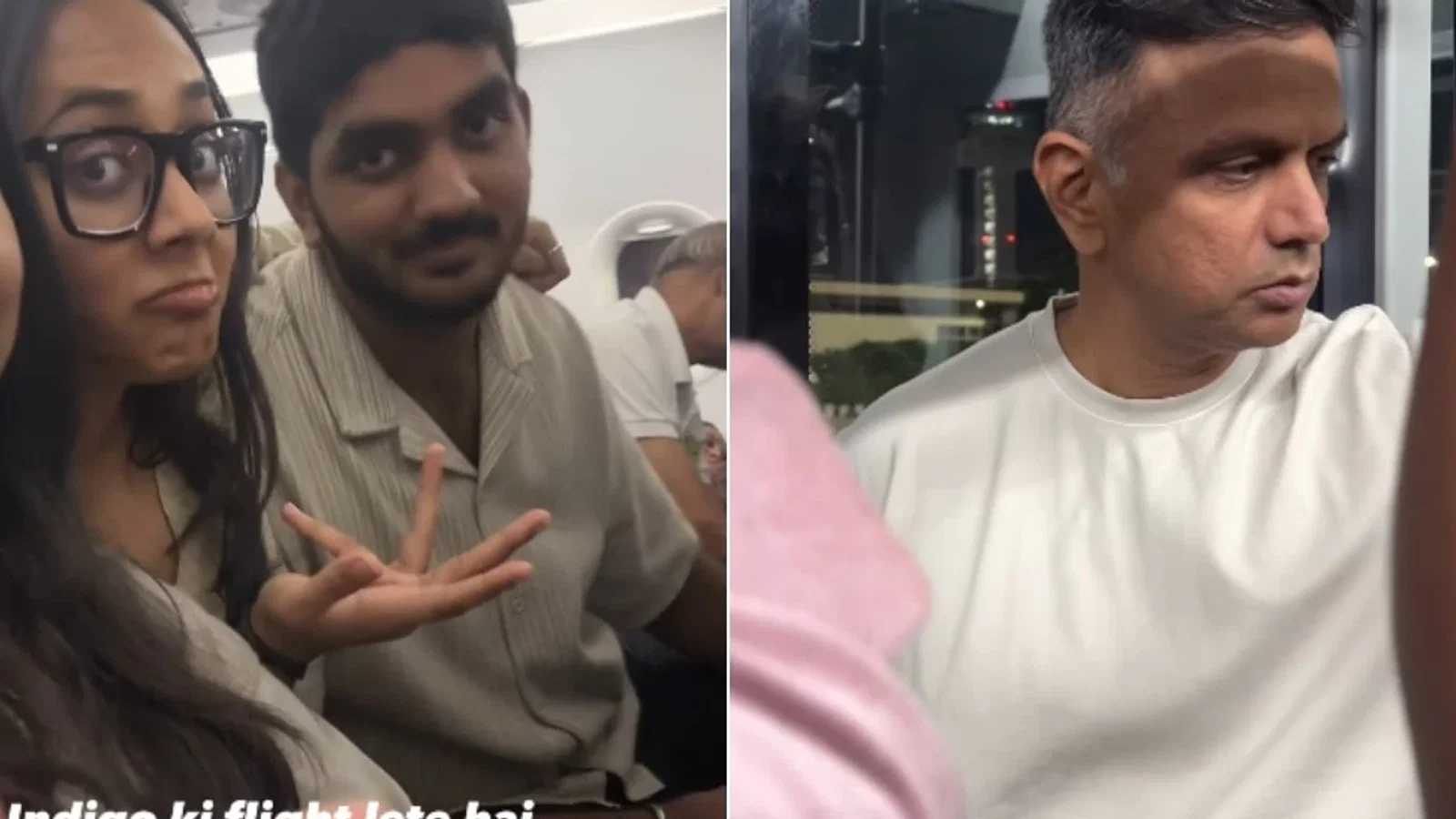 राहुल द्रविड़ के साथ फ्लाइट में हुआ कुछ ऐसा, वायरल हो गया फैन का VIDEO