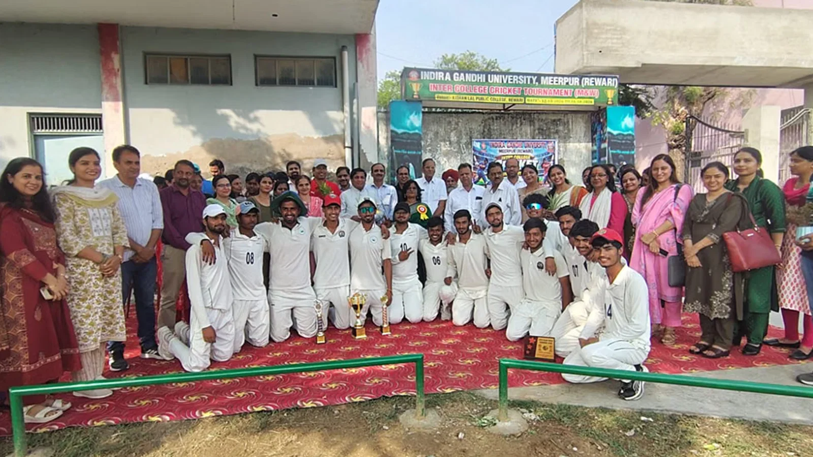 Rewari News: केएलपी कॉलेज लगातार सातवीं बार बना क्रिकेट चैंपियन