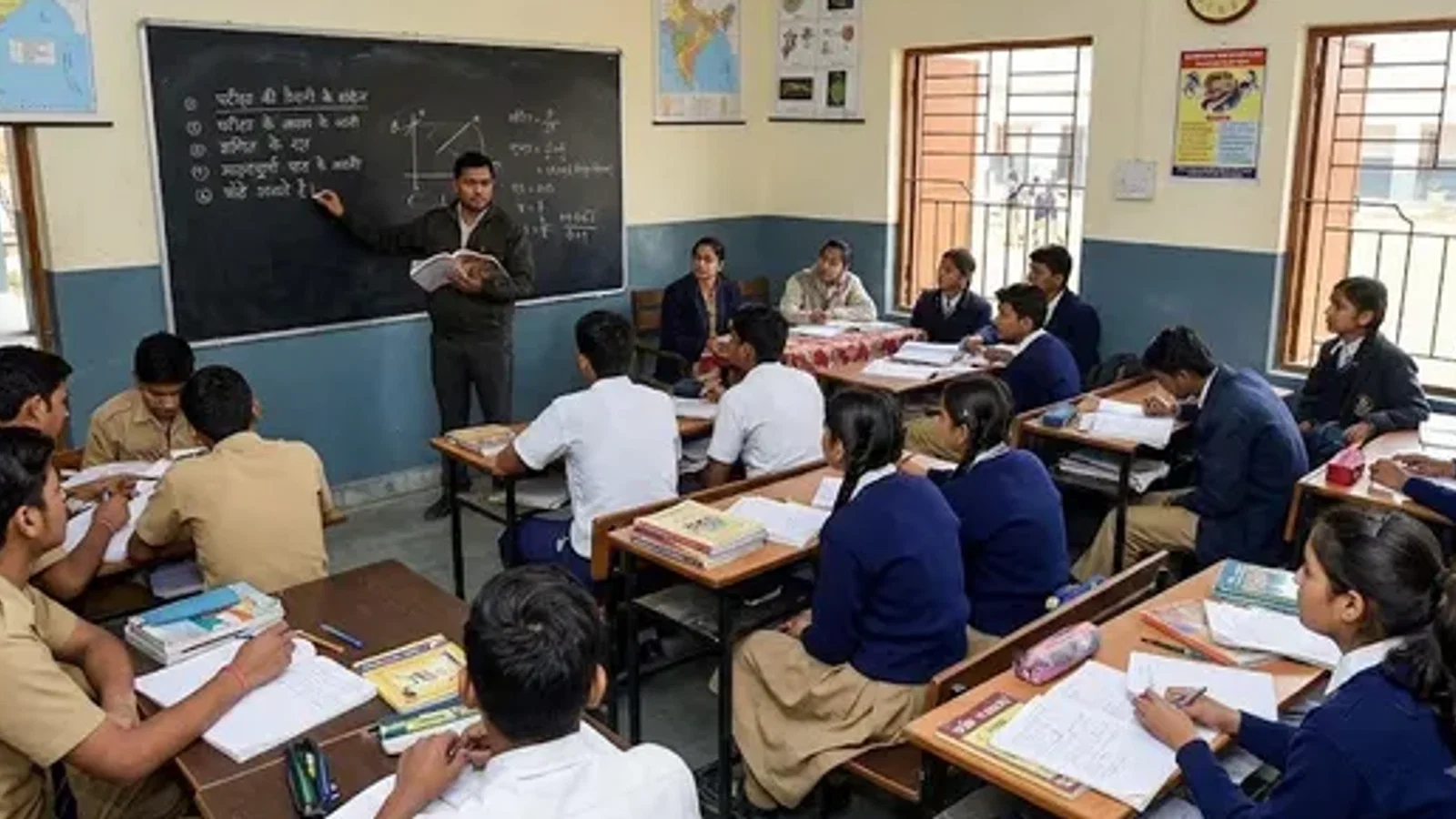 यूपी के माध्यमिक स्कूलों में जनवरी तक पूरा करना होगा बोर्ड परीक्षा का कोर्स, एग्जाम को लेकर भी आया बड़ा अपडेट